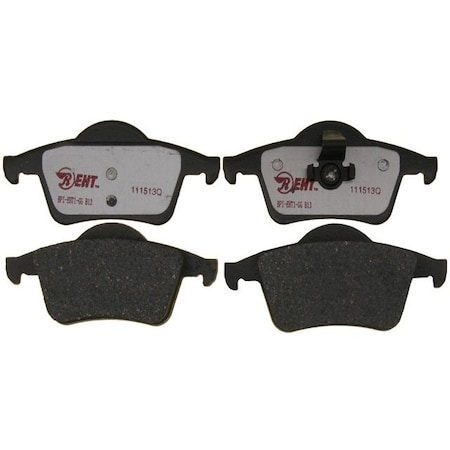 R/M Brakes BRAKE PADS OEM OE Replacement Hybrid Technology EHT795